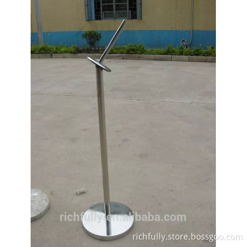 Supermarket Stainless Steel single-end/double-end Plastic Package Bag Holder seat Rack